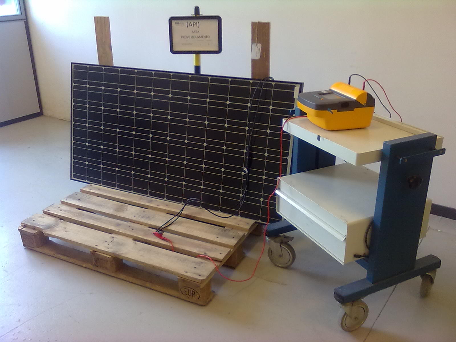 Prova Isolamento elettrico - CR Pvsmart Enea Portici